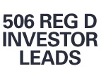 506 Reg D Investor Leads